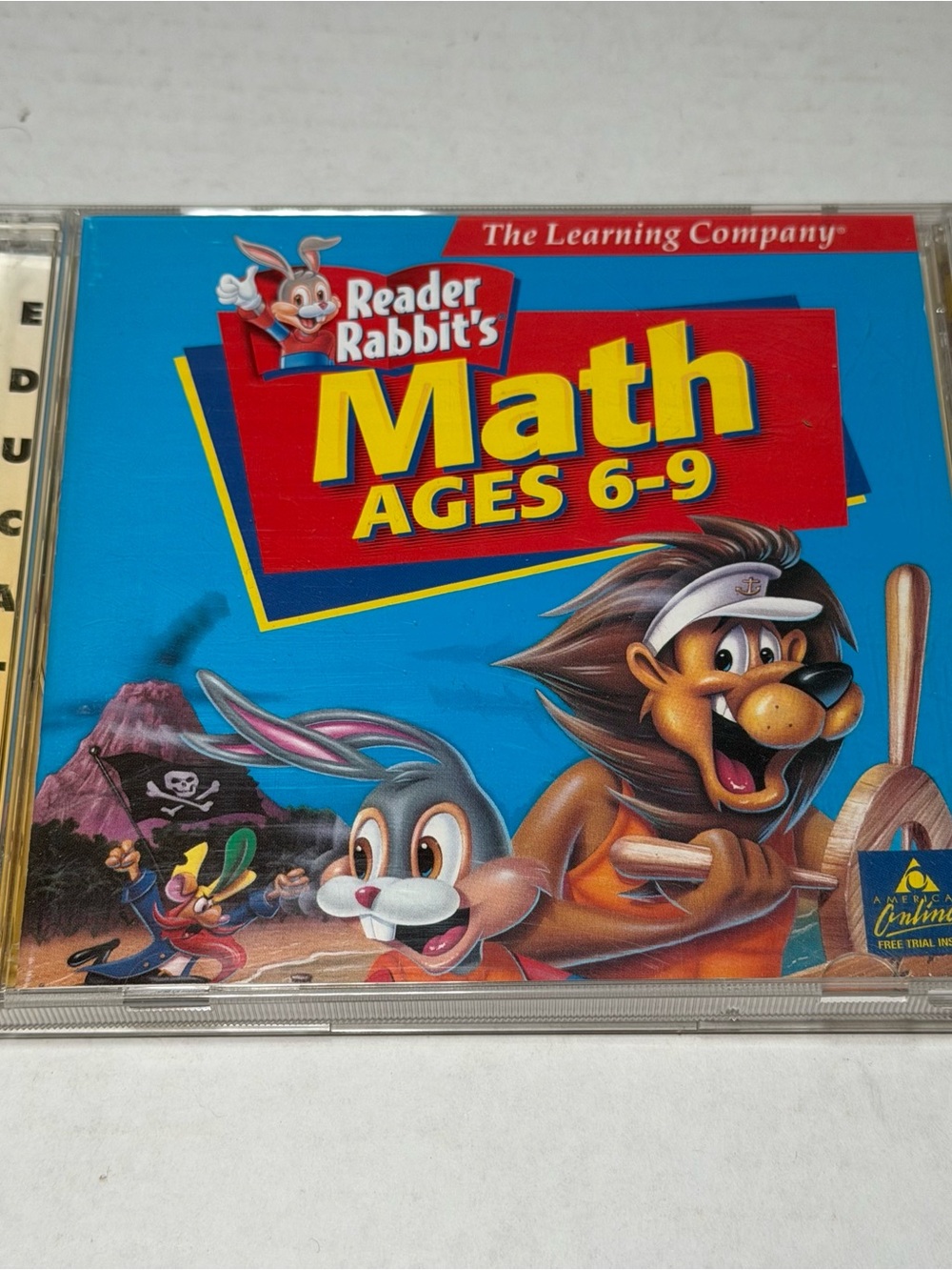 Reader Rabbit Math 6-9 PC CD Rom Vintage Game Educational Learning
